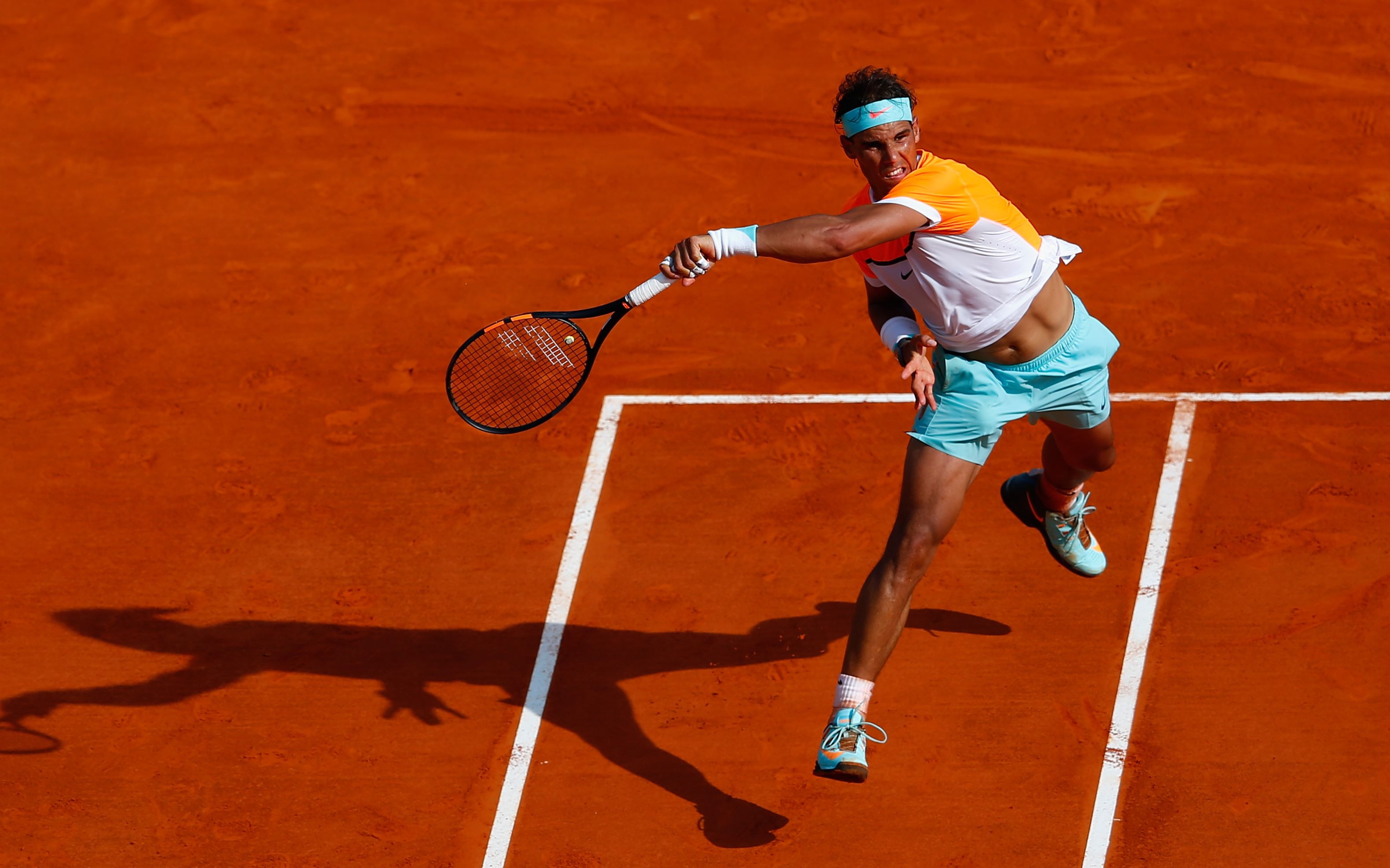 美网力克蒙特卡洛大师赛,纳达尔高光表现 美网力克蒙特卡洛大师赛,纳达尔高光表现